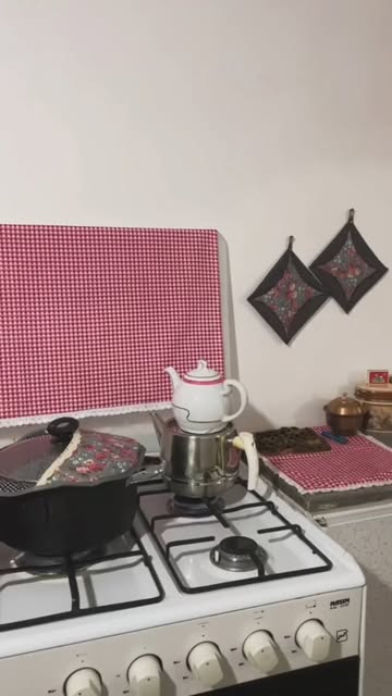 ست دستگیره پیشبند و دمکنی